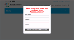 Desktop Screenshot of accessalliance.ca